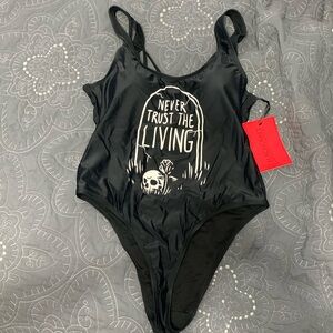 NWT black craft cult bathing suit